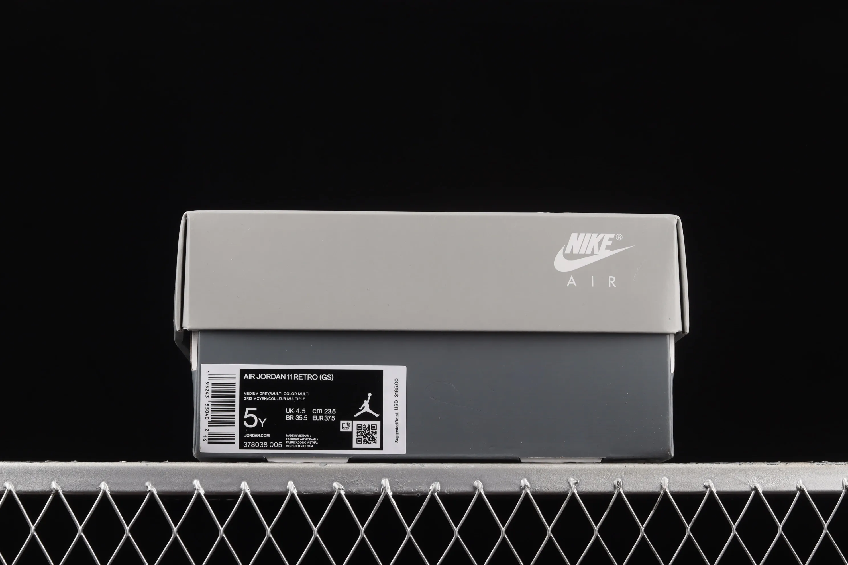 All categories Air Jordan Jordan series basketball shoes Air Jordan 11 P version Air Jordan 11 Retro "Cool Grey" AJ11 Joe 11 new cool gray 378038-005
